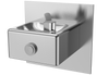 Oasis M110PM On-A-Wall Fountain, Non-Refrigerated Stainless
