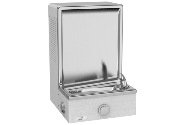 Oasis PLF8SKTP Wall Mount ADA Cooler, Refrigerated Greystone