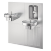 Oasis M8CRSBF Bi-Level, Radii Fountain w/Mechanical Bottle Filler, Refrigerated Stainless