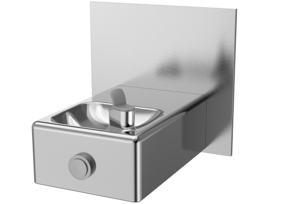 Oasis M140PM On-A-Wall Fountain, Non-Refrigerated Stainless