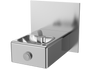 Oasis M140PM On-A-Wall Fountain, Non-Refrigerated Stainless