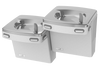 Oasis PG8ACSL Bi-Level Mechanical Drinking Fountains, Refrigerated Greystone