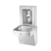 Oasis PGV8EBF Mechanical Vandal Resistant Drinking Fountain w/Contactless Bottle Filler, Refrigerated Stainless