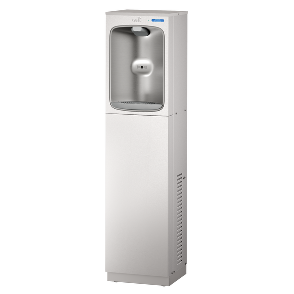 Oasis PFCP10EBF-FVF Free Standing, Contactless Bottle Filler, VersaFilter III Filter, Refrigerated Stainless