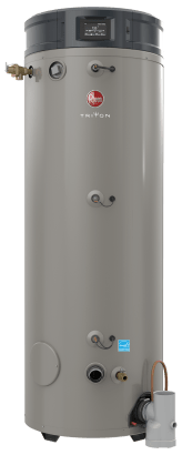RHEEM GHE100SS-130 Triton SS Premium 100 Gallon Intelligent High Efficiency Commercial Gas Water Heater - wholesalewaterheater